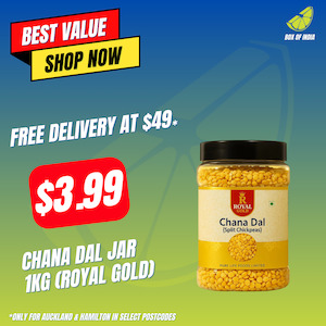 Daal Mein Kuch Kaala Hai Lentils: Chana Dal Jar 1Kg (Royal Gold)