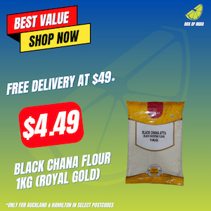Black Chana Flour 1Kg (Royal Gold)