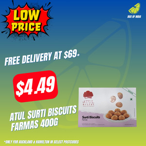 Biscuits Cookies Crackers 1: Atul Surti Biscuits Farmas 400g