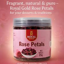 Royal Gold Rose Petals