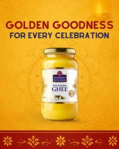 Panchon Ungliyan Ghee Mein Ghee: Sharma's Kitchen Pure Ghee 700ml