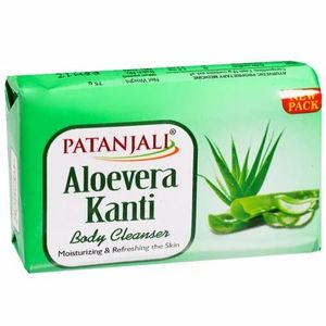 Hair Care: Patanjali Aloe Vera Kanti Soap 75g