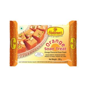 Haldirams Collection: Haldiram Soan Papdi Orange 250g