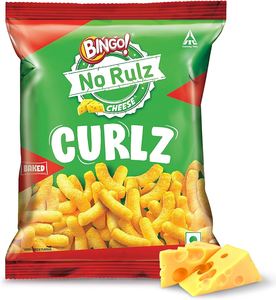 Chips Snacks Kurkure: ITC Bingo Curiz Cheese 90g