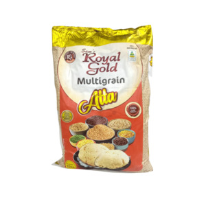 Aate Daal Ka Bhaav Flour: Multigrain Atta 5kg (Royal Gold)