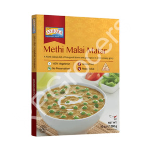 Tumse Na Ho Payega Beta Ready To Eat 1: Ashoka Methi Malai Matar 280Gm