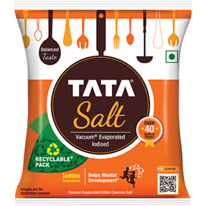 Jaley Pe Namak Chhidakna Salt: Tata Salt Iodine 1Kg