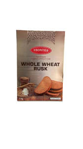 Frontier Eggless Whole Wheat Rusk 1Kg