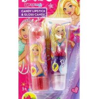 Chocolates Lollypop Candies Bars: BARBIE CANDY LIP STICK 25G