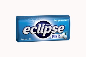 Chocolates Lollypop Candies Bars: ECLIPSE MINT PEPPERMINT 40G