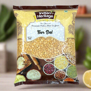 Daal Mein Kuch Kaala Hai Lentils: Toor Dal 1kg (Indian Heritage)