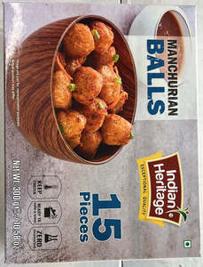 Indian Heritage: Frozen Manchurian 300g (Indian Heritage)