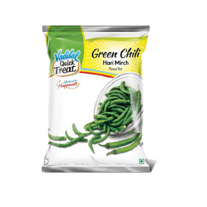 Frozen Veggies Snacks: Vadilal Fr Green Chilli 312g
