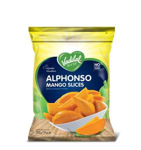 Frozen Veggies Snacks: Vadilal Fr Alphonso Mango Slices 312g