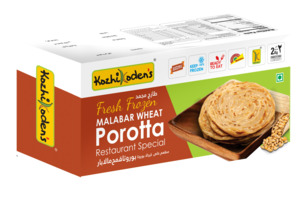 Frozen Roti Paratha Naan: Frozen Malabar Wheat Parotta Rest. Spl 2Kg (Kozhikoden’s)