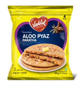 Vadilal Paratha Aloo Pyaz 400g 4pcs