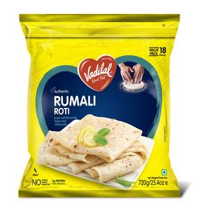 Vadilal Fr Rumali Roti 18pcs 720g