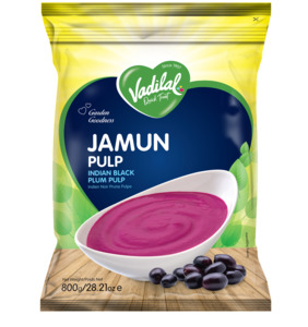 Vadilal Fr Jamun Pulp 800g