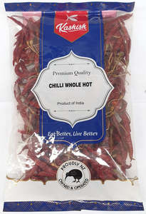 Chilli Whole Hot 200g (Big Pack) (Kashish)