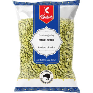 Whole Ground Spices: Fennel Seeds 200g (Kashish)