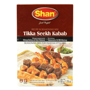 Shan Tikka Seekh Kabab 50g