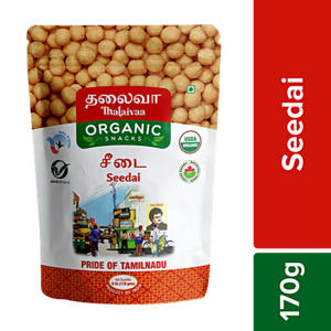 Indian Namkeen Mixtures: Thalaivaa Snacks Seedai 150g