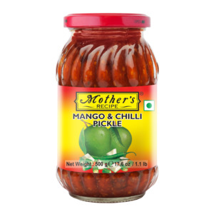 Mothers Recipe 1: Mothers Recipe Mango Chilli Pickle 500g
