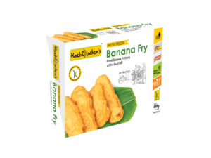 Frozen Veg Snacks: Frozen Banana Fry 400g (Kozhikoden’s)