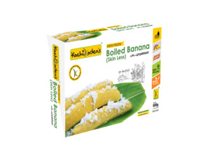 Frozen Boiled Banana Skinless 400g (Kozhikoden’s)