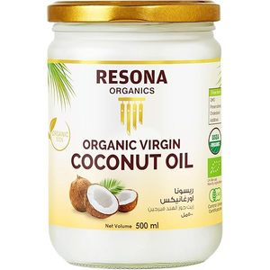 Salad Cooking Oil 1: Resona Organic Extra Virgin Coconut Oil 500ml