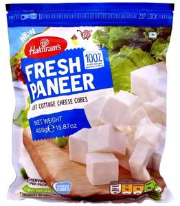 Haldirams Collection: Frozen Paneer Cubes 450g (Haldirams)