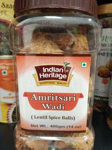 Sooji Besan Other Flours 1: Amritsari Urad Wadi 400g (Indian Heritage)