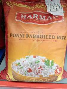 Ponni Parboiled Rice 5kg (Harman)