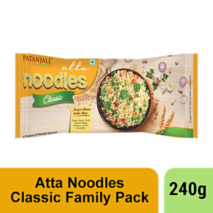 Noodles Vermicelli: Patanjali Atta Noodles Classic 240g