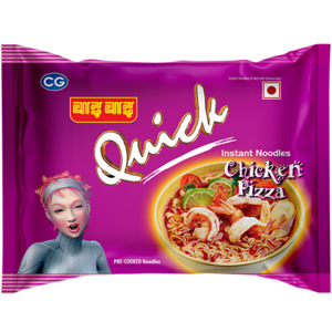 Noodles Vermicelli: Wai Wai Chicken Pizza