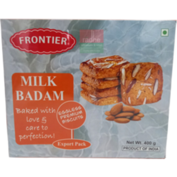 Biscuits Cookies Crackers 1: Frontier Milk Badam Biscuits 400g