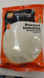 Sooji Besan Other Flours 1: Roasted Rava 1kg (Kitchen Treasures)