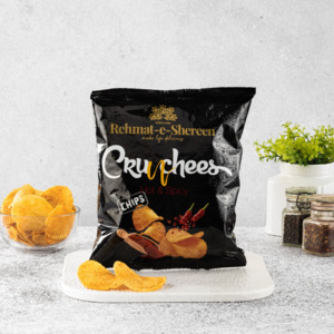 Rehmat-e-Shereen Potato Chips Hot & Spicy