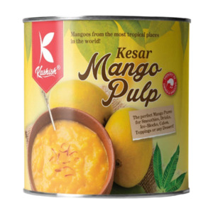 Pastes Sauces: Kashish Kesar Mango Pulp 850g