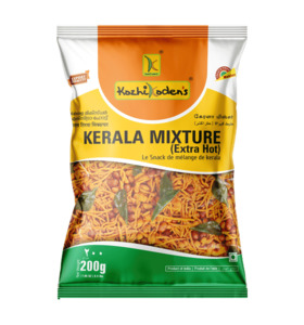 Indian Namkeen Mixtures: Kerala Mixture Ex hot 200g