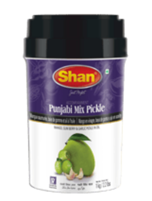 Condiments Dressings Pickels 1: Shan Punjabi Mix Pickle-1kg