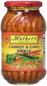 Mothers Recipe Carrot and Chilli Pickle 500g