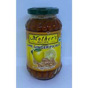 Condiments Dressings Pickels 1: Mother Recipe SIS Lime and Ginger Pickle 300Gm