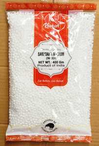 Sooji Besan Other Flours 1: Sabudana Medium 400g (Kashish)