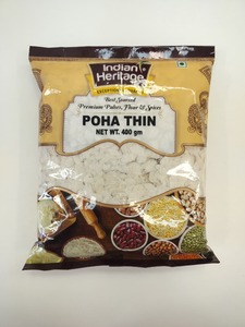 Sooji Besan Other Flours 1: Poha Thin 400g (Indian Heritage)