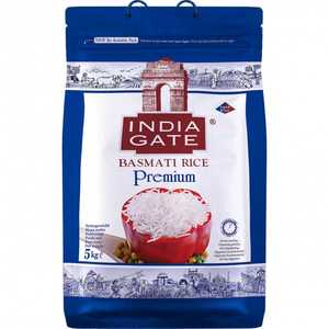 Aate Daal Ka Bhaav Flour: India Gate Premium Basmati Rice 5kg