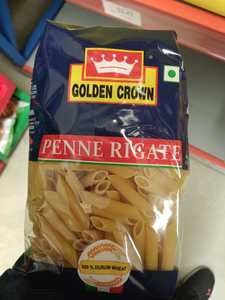 Noodles Vermicelli: Golden Crown Penne Rigate Pasta 500g