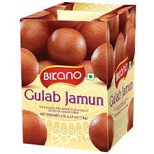 Gajak Chikki Laddoo: Bikano Gulab Jamun (12Pcs) 1kg