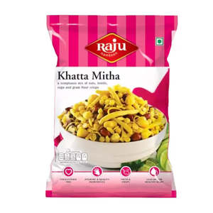 Gajak Chikki Laddoo: RAJU NAMKEEN KHATTA MITHA MIX 400G