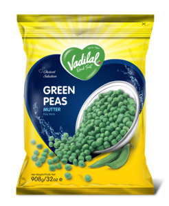 Vadilal Frozen Green Peas (Mutter) 908g